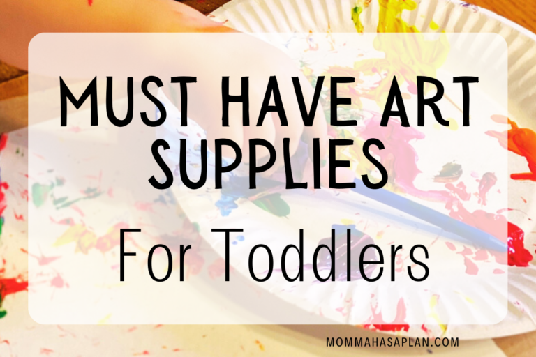 The Best Art Supplies For Toddlers