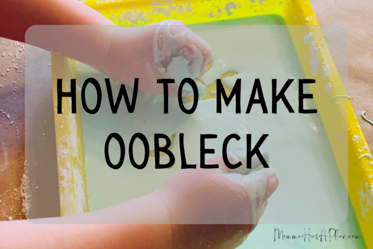 How To Make Oobleck