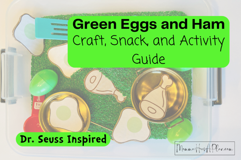 Green Eggs And Ham, Easy Dr. Suess Activities