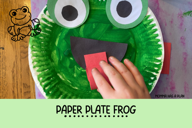 How To Create A Paper Plate Frog