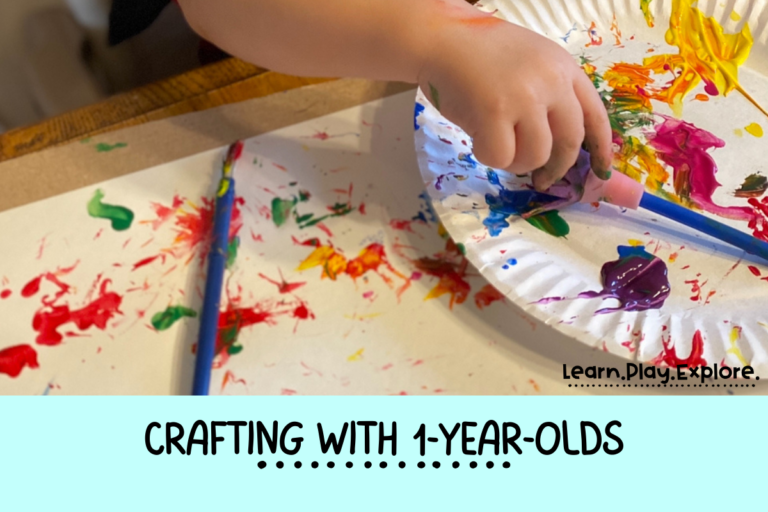 Crafting With One Year Olds: How to Get Started